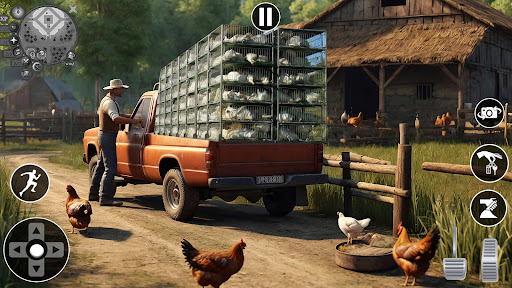 Chicken Farming Egg Farm Game