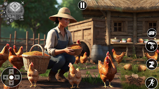 Chicken Farming Egg Farm Game
